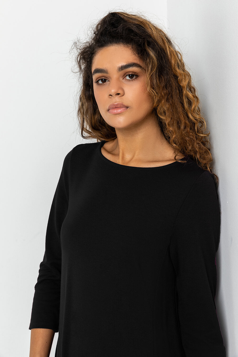 A-Line Pocket Detail Swing Dress