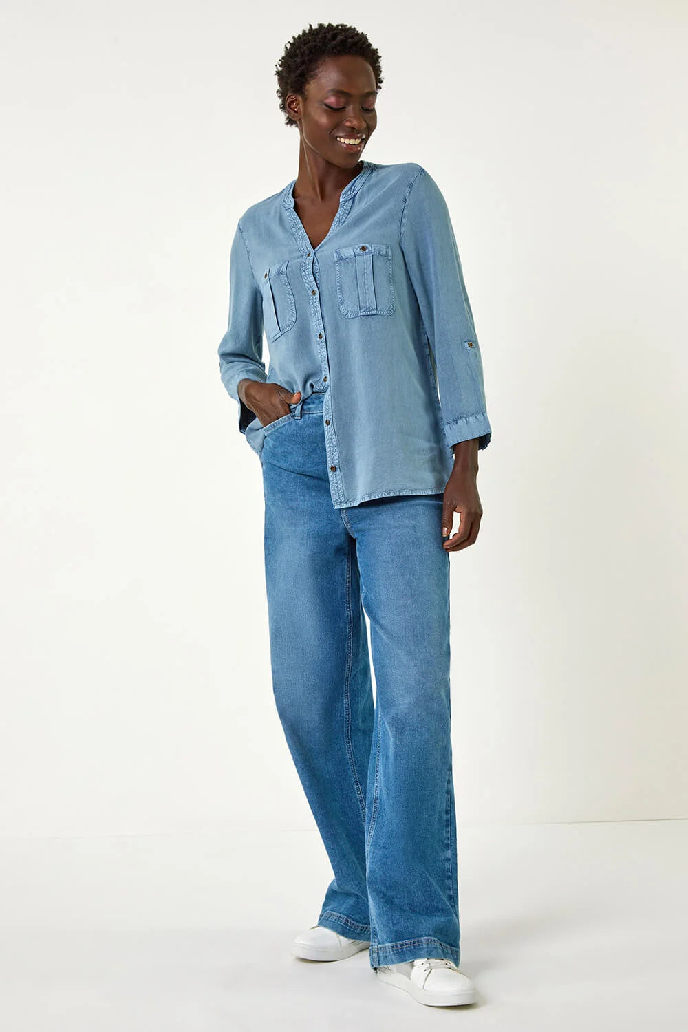 Buttoned Pocket Shirt