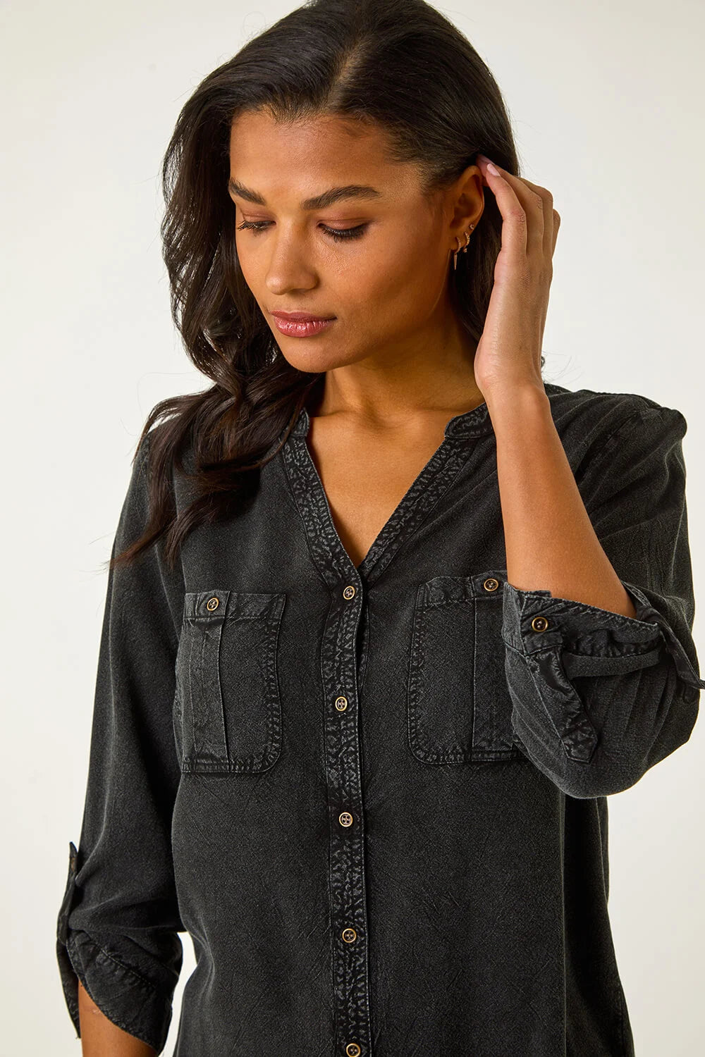 Buttoned Pocket Shirt
