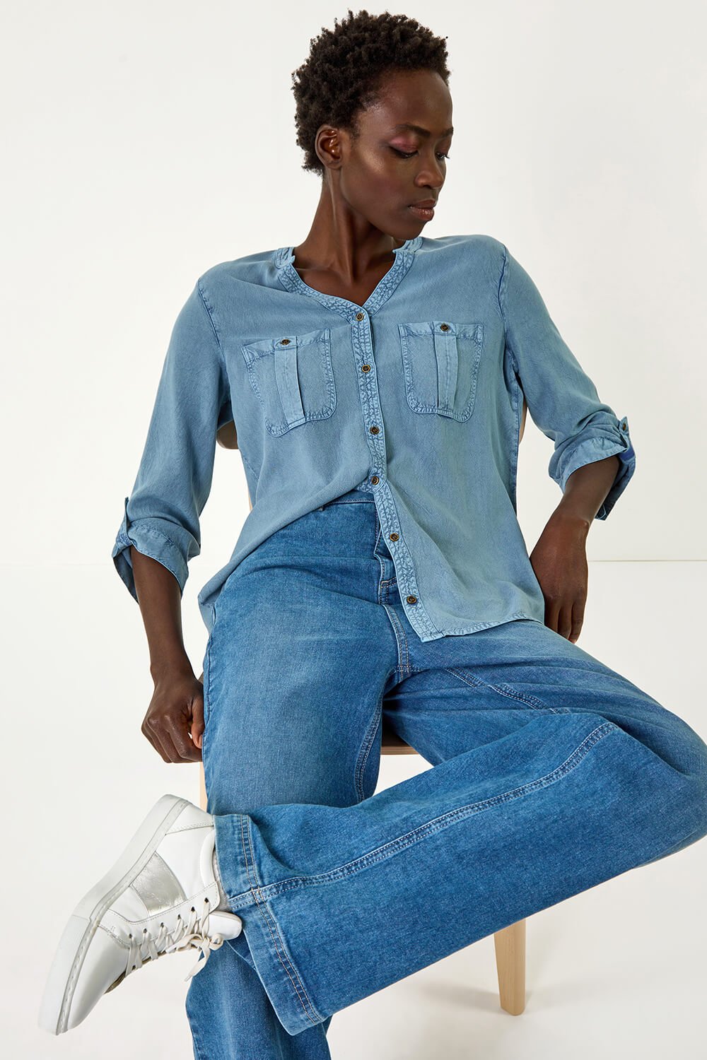 Buttoned Pocket Shirt