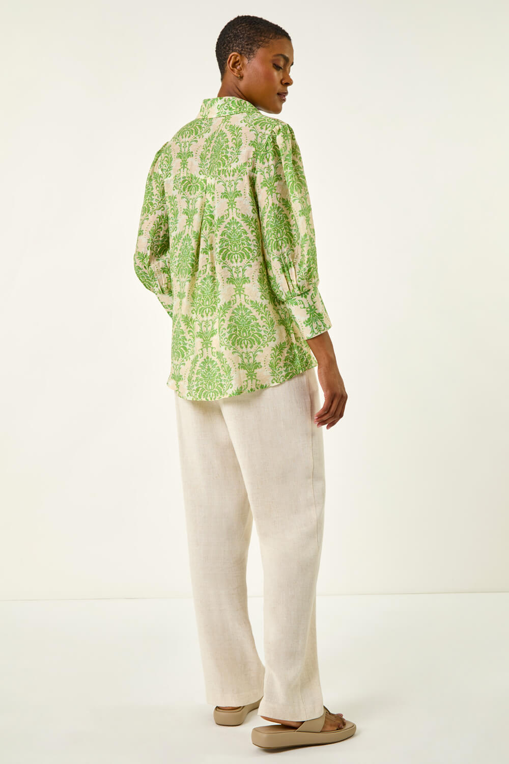 Patchwork Printed Shirt