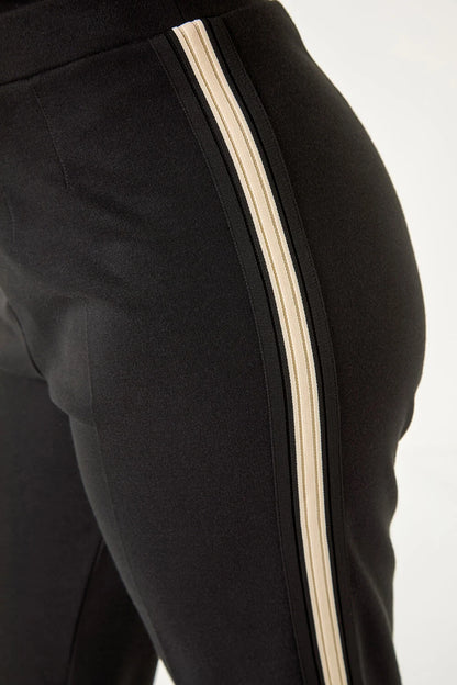 Petite Side Stripe Ponte Trouser